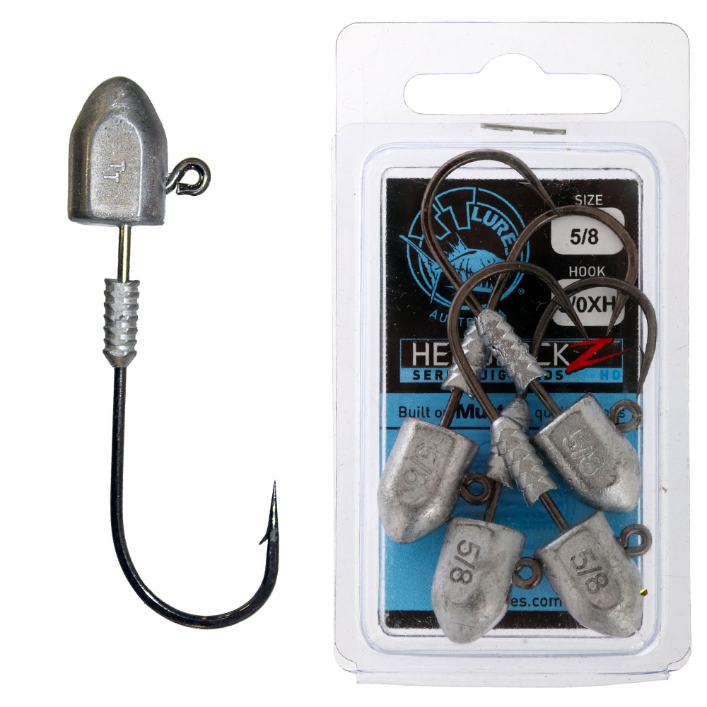 TT Lures HeadlockZ HD Jig Heads 5/0 5/8oz Qty 4