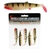 Savage Gear LB Cannibal Soft Bait Shad 6.8cm Qty 5 Perch