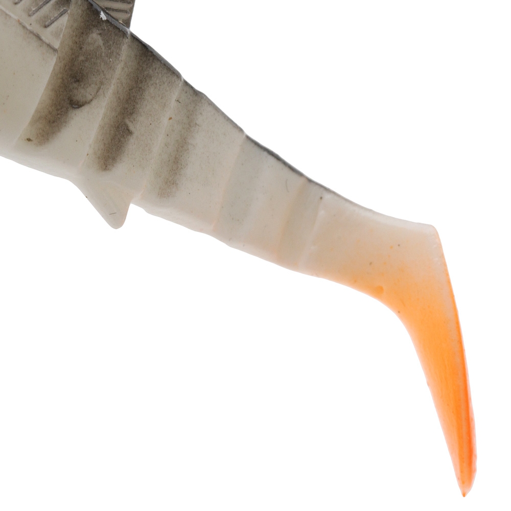 Savage Gear LB Cannibal Soft Bait Shad 6.8cm Qty 5 White and Black