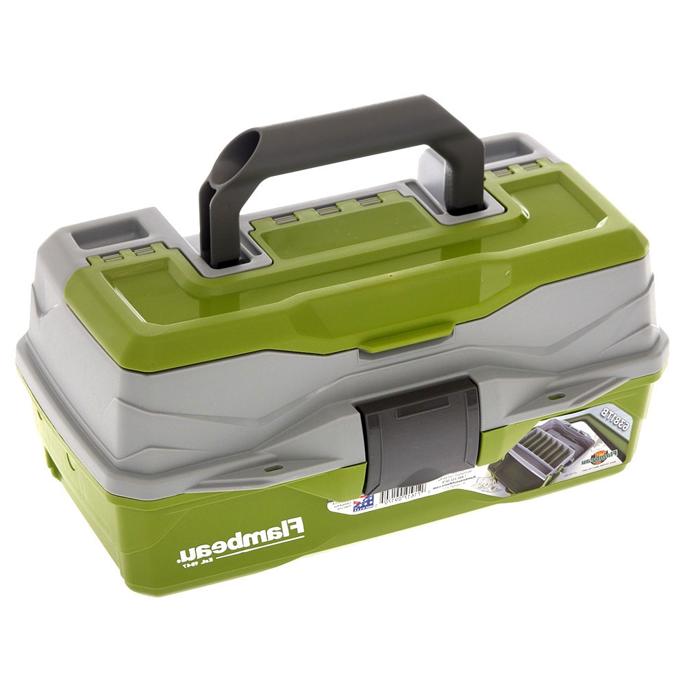 Flambeau Classic 1-Tray Tackle Box Green