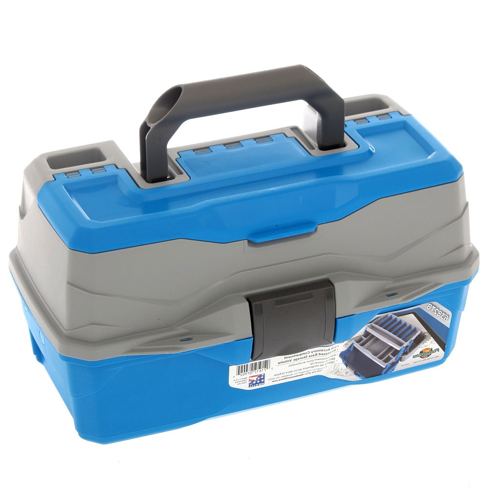 Flambeau Classic 2-Tray Tackle Box Blue