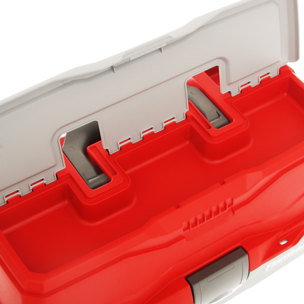 Flambeau Classic 3-Tray Tackle Box Red