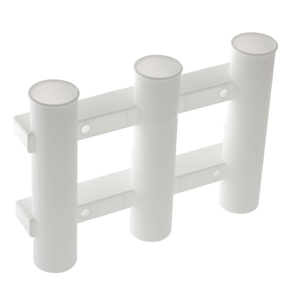 Holiday Heavy-Duty Plastic Tube Rod Holder for 3 Rods