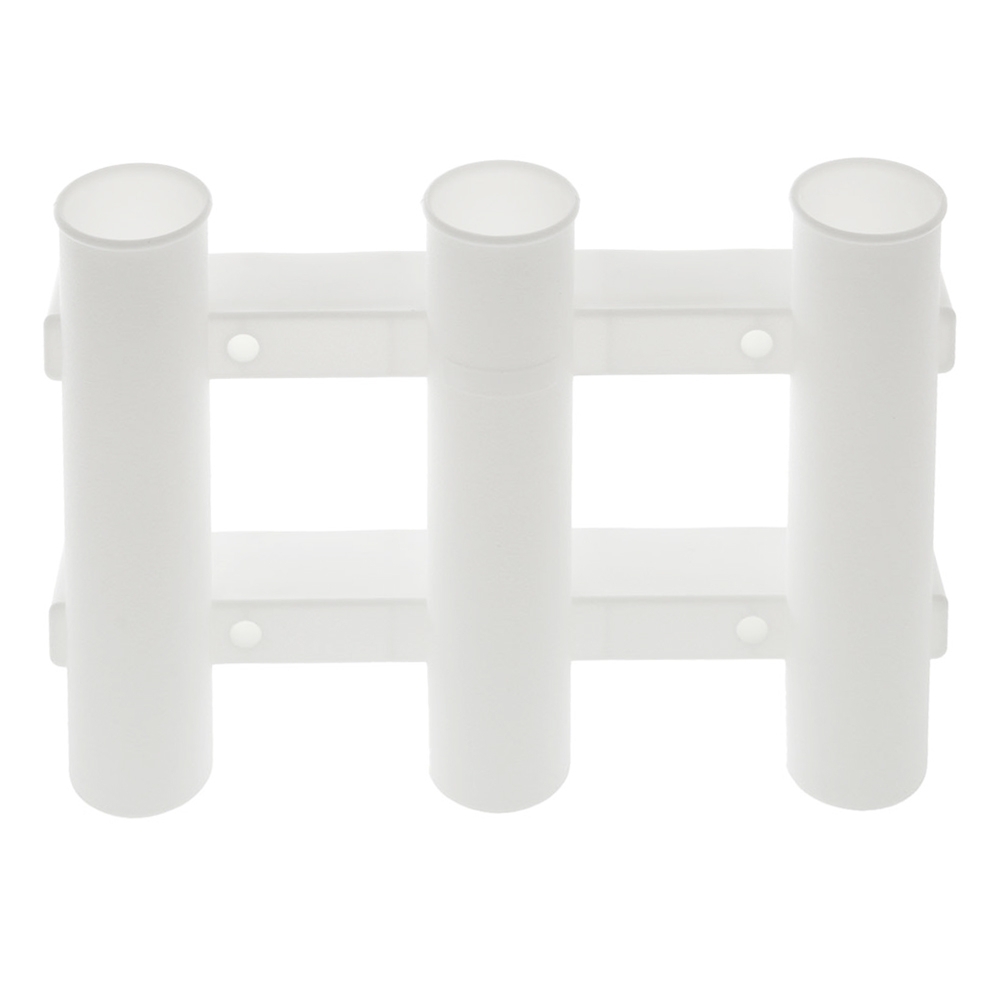 Holiday Heavy-Duty Plastic Tube Rod Holder for 3 Rods
