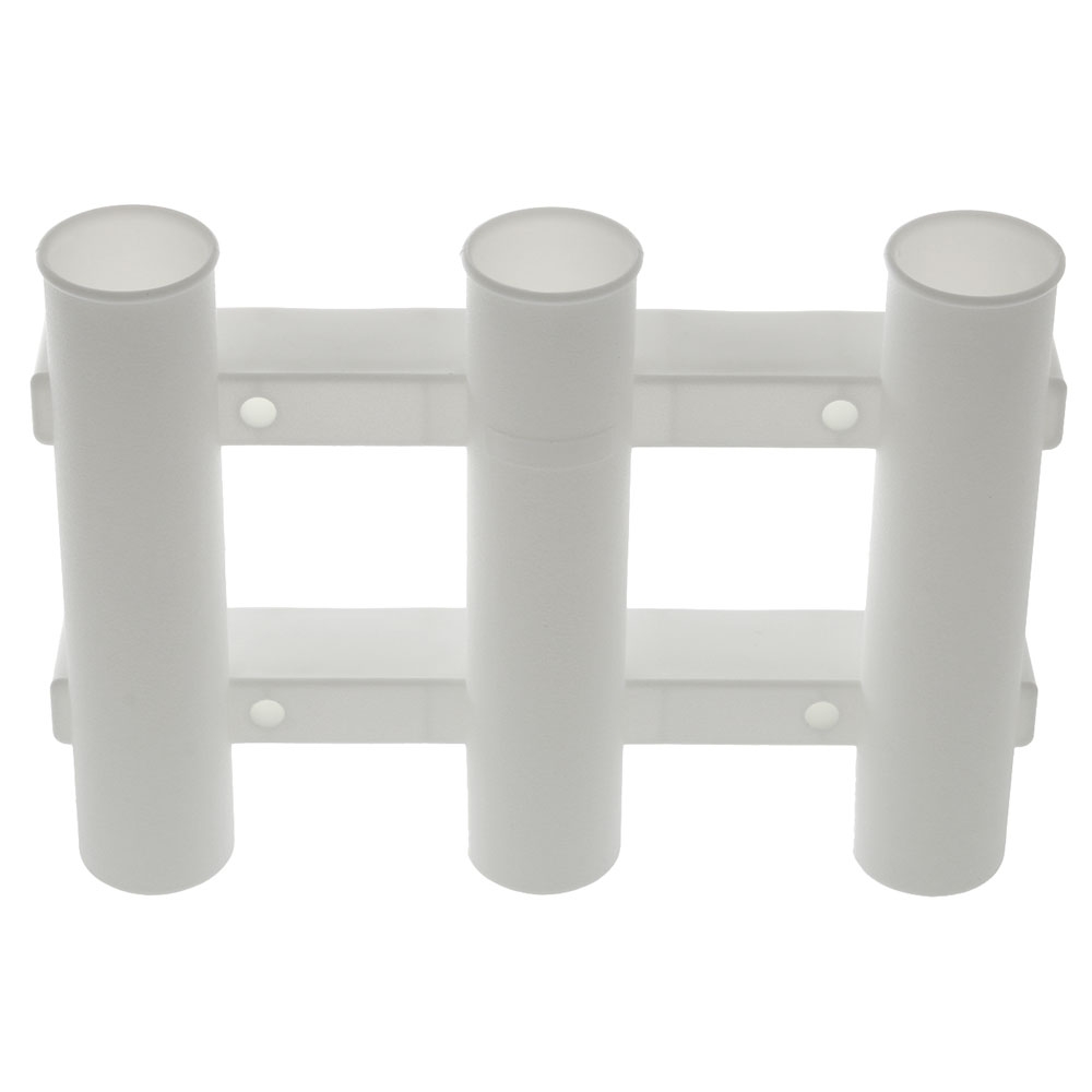 Holiday Heavy-Duty Plastic Tube Rod Holder for 3 Rods