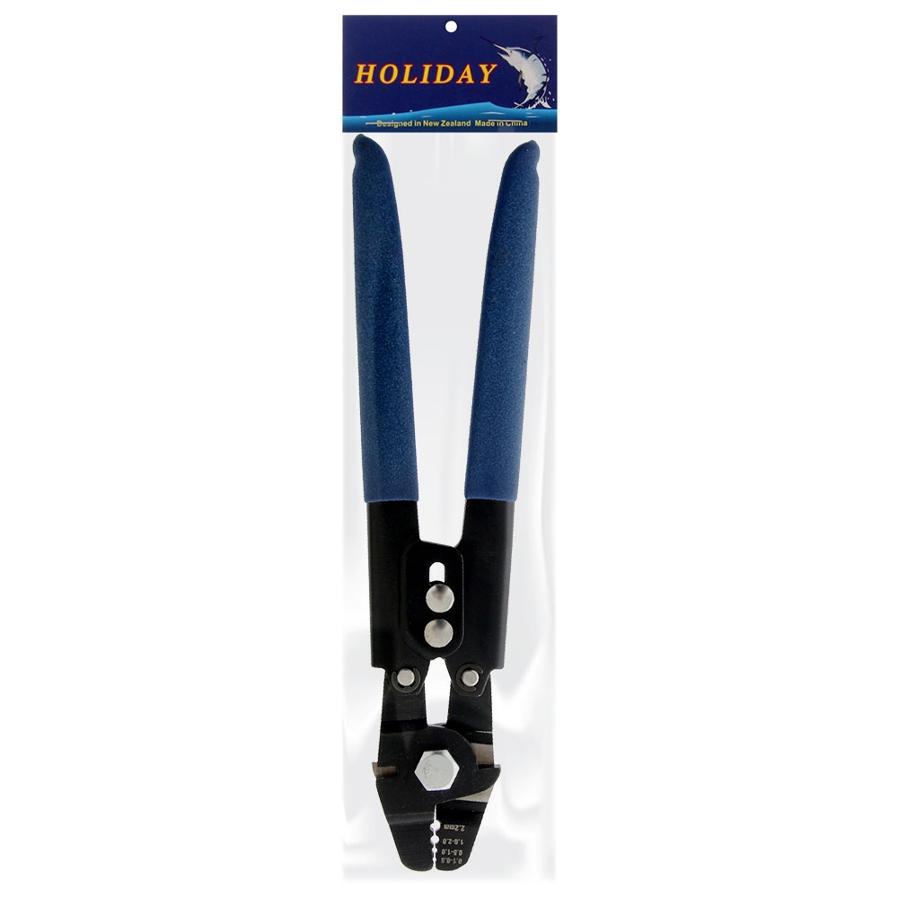 Holiday Heavy-Duty Crimping Tool Black