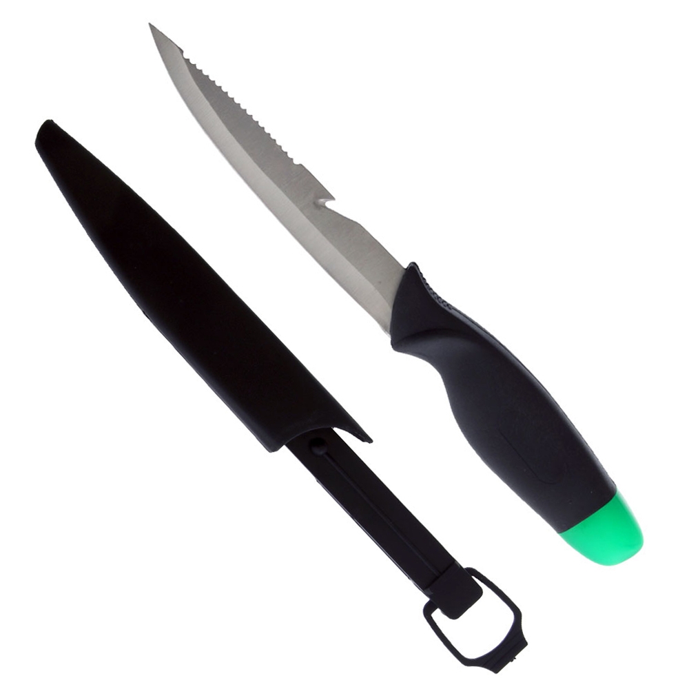 Holiday Floating Bait Knife with Sheath 15cm