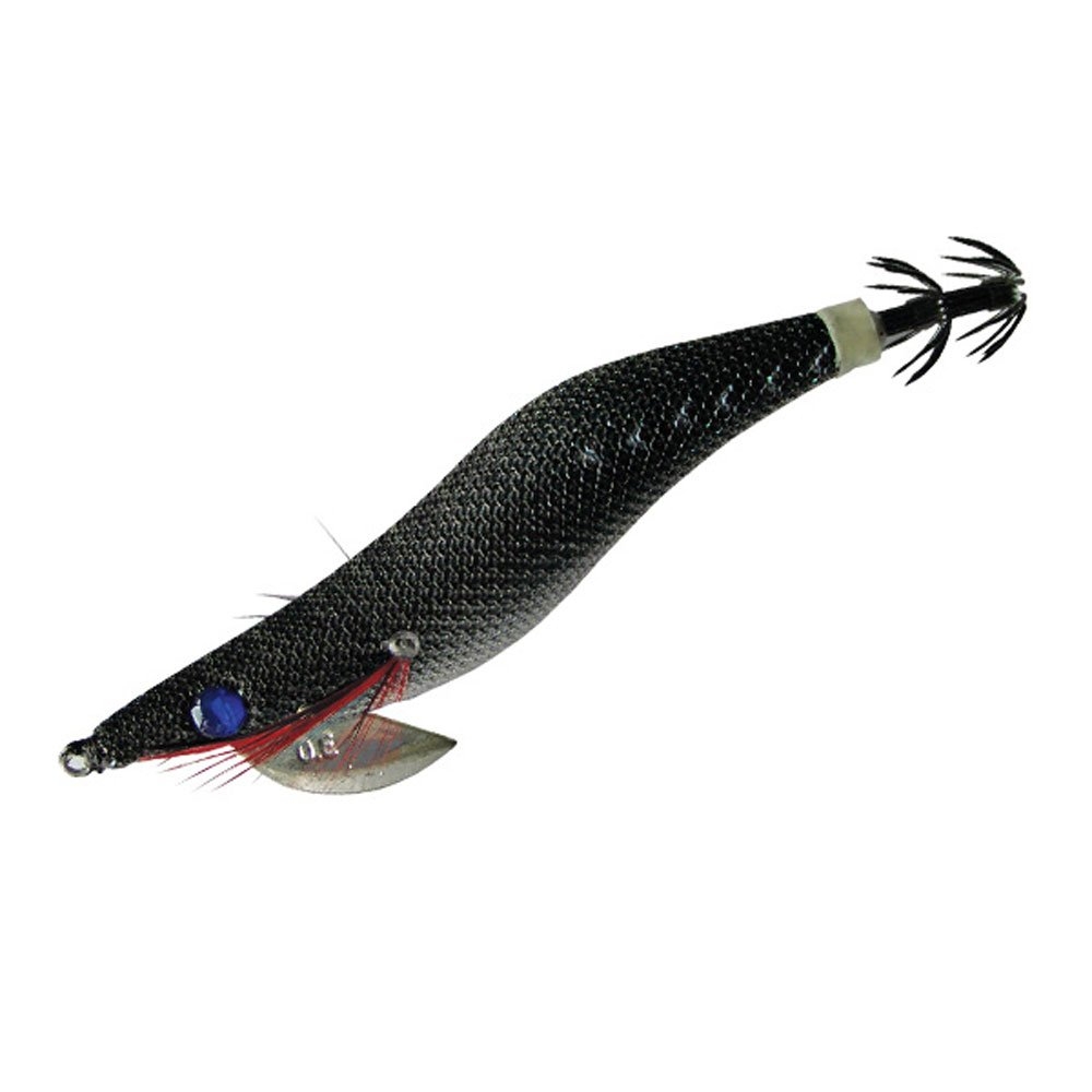 Black Magic Squid Snatcher Squid Jig Lumo Size 3 Black