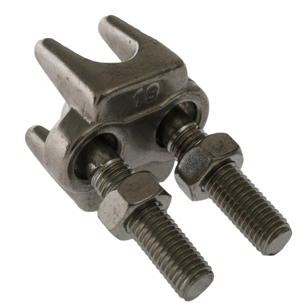 Stainless Steel BLA Wire Rope Grips 19mm Qty 1