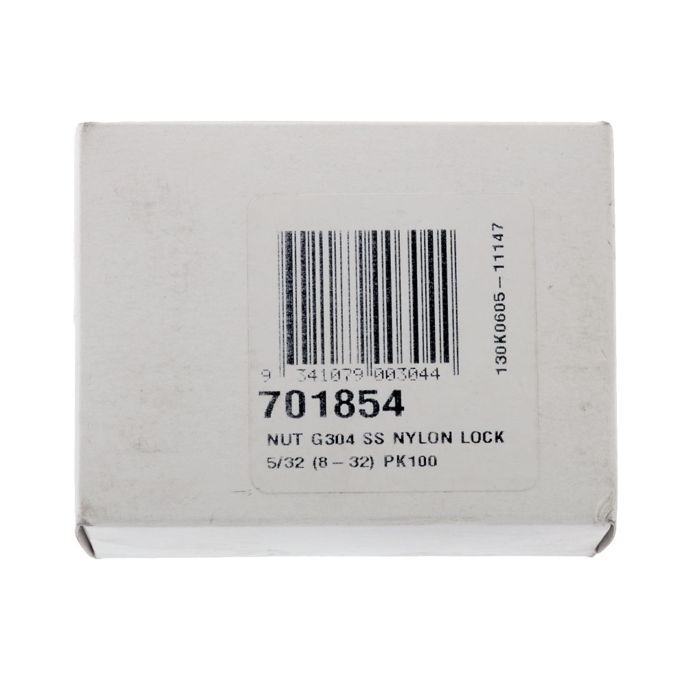 Stainless Steel G304 Nylon Lock 532 Qty 100