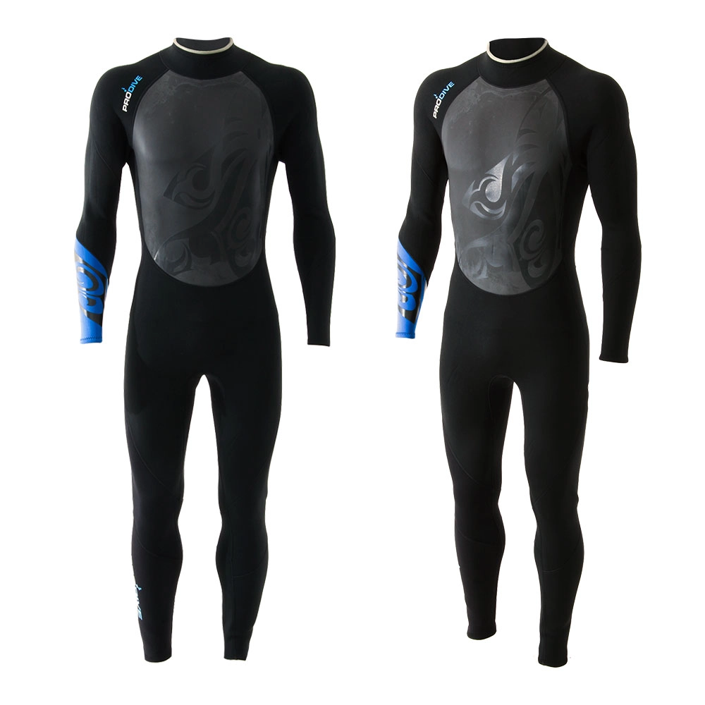 Pro-Dive Mens Steamer Wetsuit 3mm Blue M Pro-Dive Mens Steamer Wetsuit 3mm Blue M