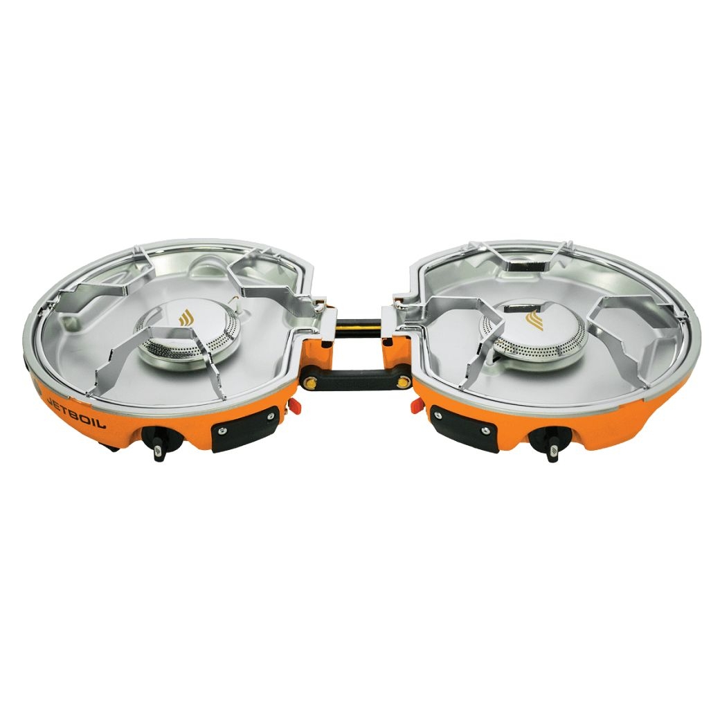 Jetboil Genesis Folding Dual-Burner Camping Stove 10,000 BTU/h
