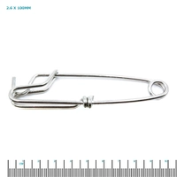 Nacsan Stainless Shark Clips Qty 1 Thumbnail Nacsan Stainless Shark Clips Qty 1