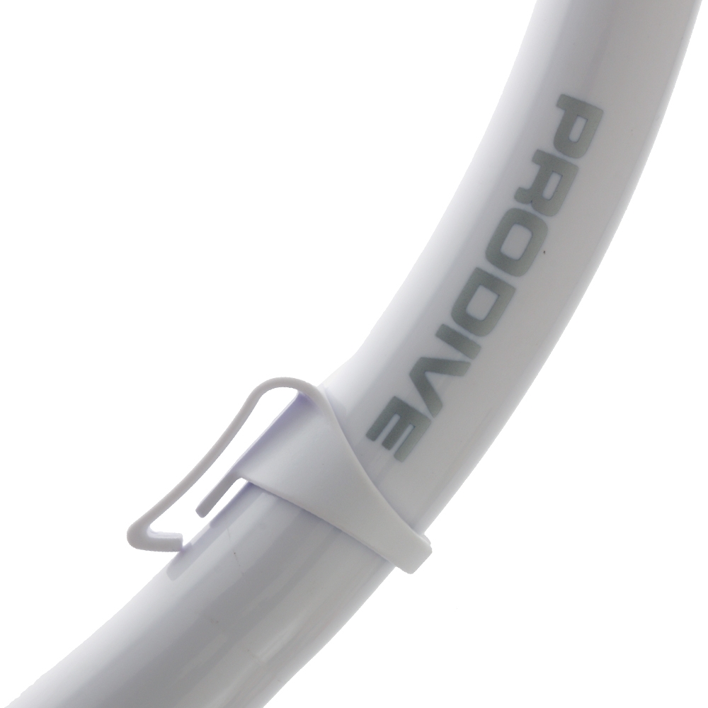 Pro-Dive Twin Lens Premium Silicone Dive Mask and Snorkel Set Pink/White