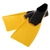Pro-Dive Rubber Swim Fins Black/Yellow US11-13