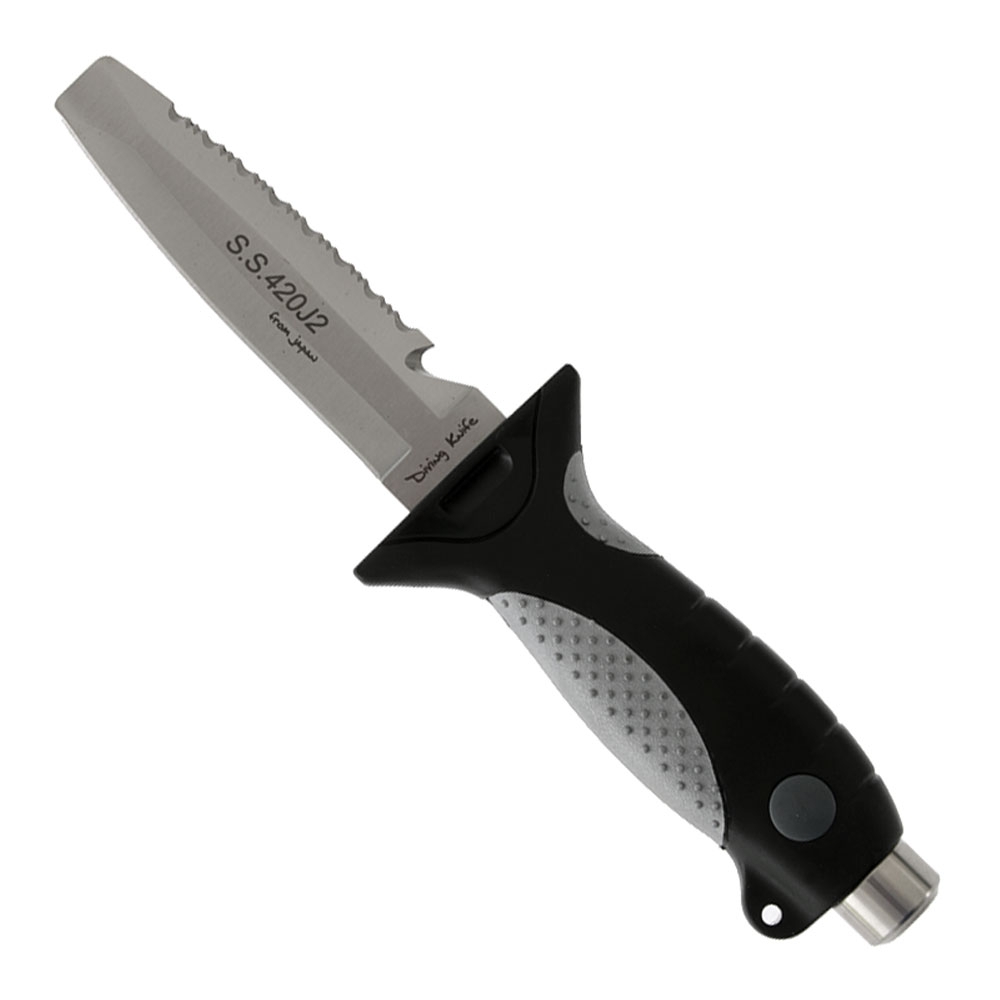 Pro-Dive Chisel Tip Dive Knife Yellow 11cm