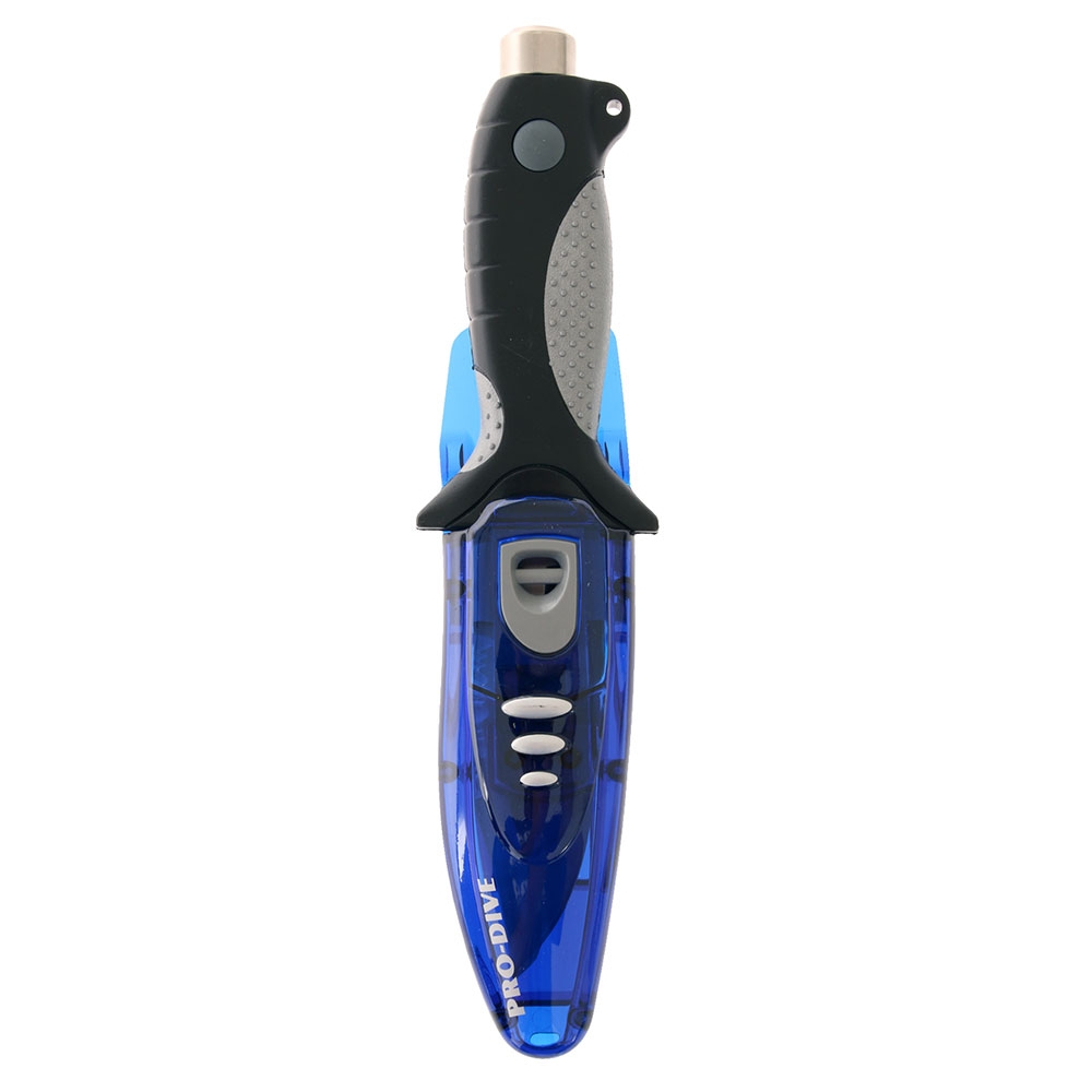 Pro-Dive Drop Point Dive Knife Blue 11cm