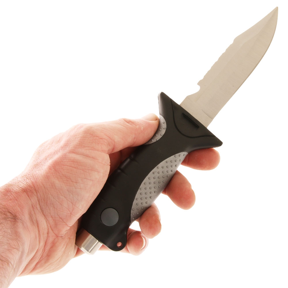 Pro-Dive Drop Point Dive Knife Blue 11cm