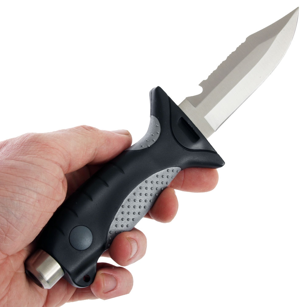 Pro-Dive Drop Point Dive Knife Yellow 11cm