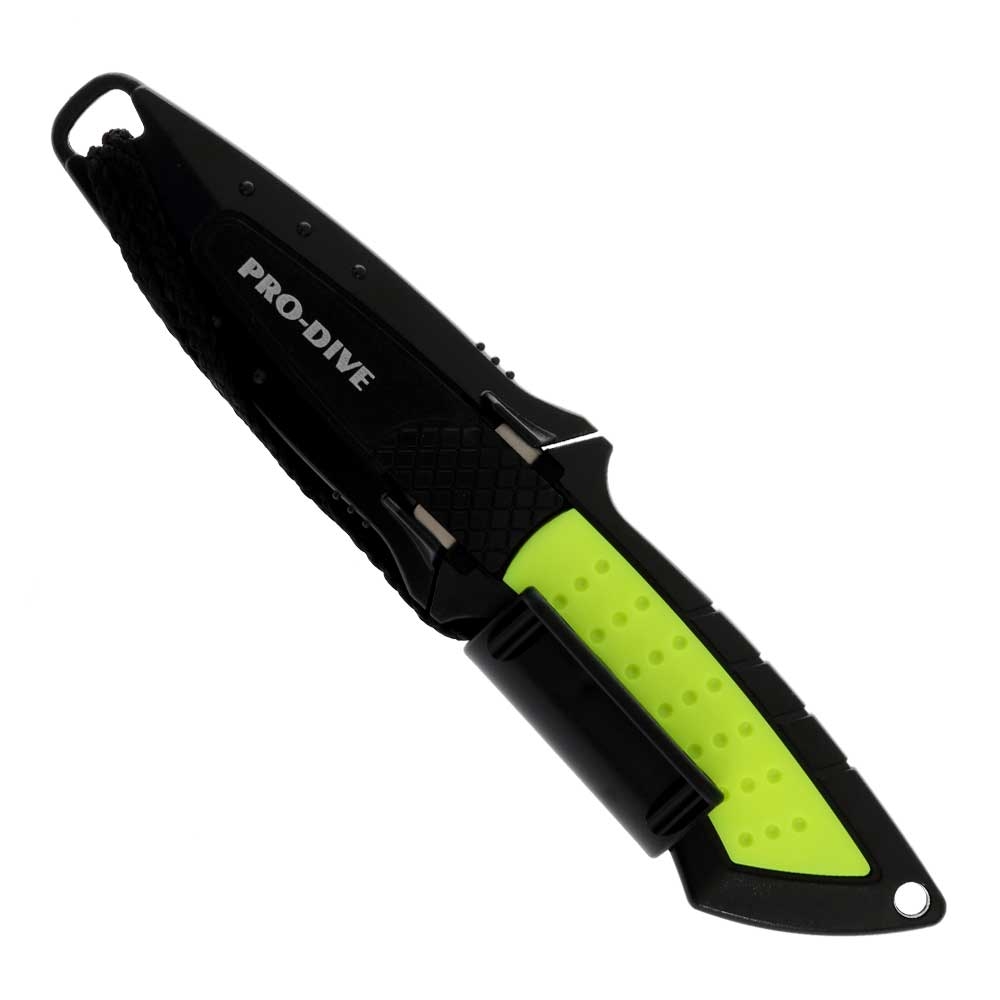 Pro-Dive 304 Stainless Steel Mini Dive Knife Point Tip with Sheath 7cm