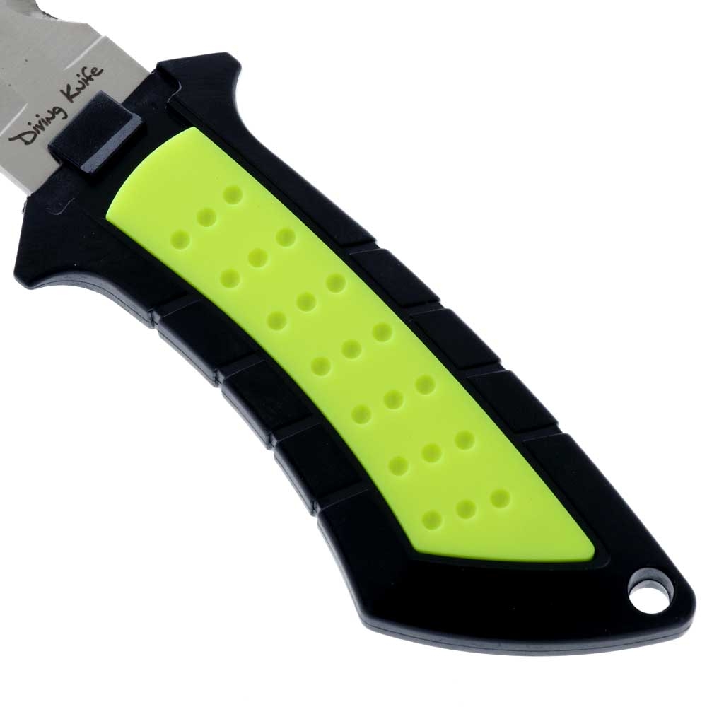 Pro-Dive 304 Stainless Steel Mini Dive Knife Point Tip with Sheath 7cm