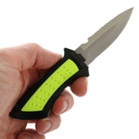 Pro-Dive 304 Stainless Steel Mini Dive Knife Point Tip with Sheath 7cm Thumbnail Pro-Dive 304 Stainless Steel Mini Dive Knife Point Tip with Sheath 7cm