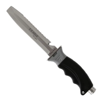 Pro-Dive Buddy Chisel Tip Paua Knife Black 13.6cm Thumbnail Pro-Dive Buddy Chisel Tip Paua Knife Black 13.6cm