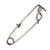 Nacsan Stainless Shark Clips Qty 1 - 2.6 x 100mm