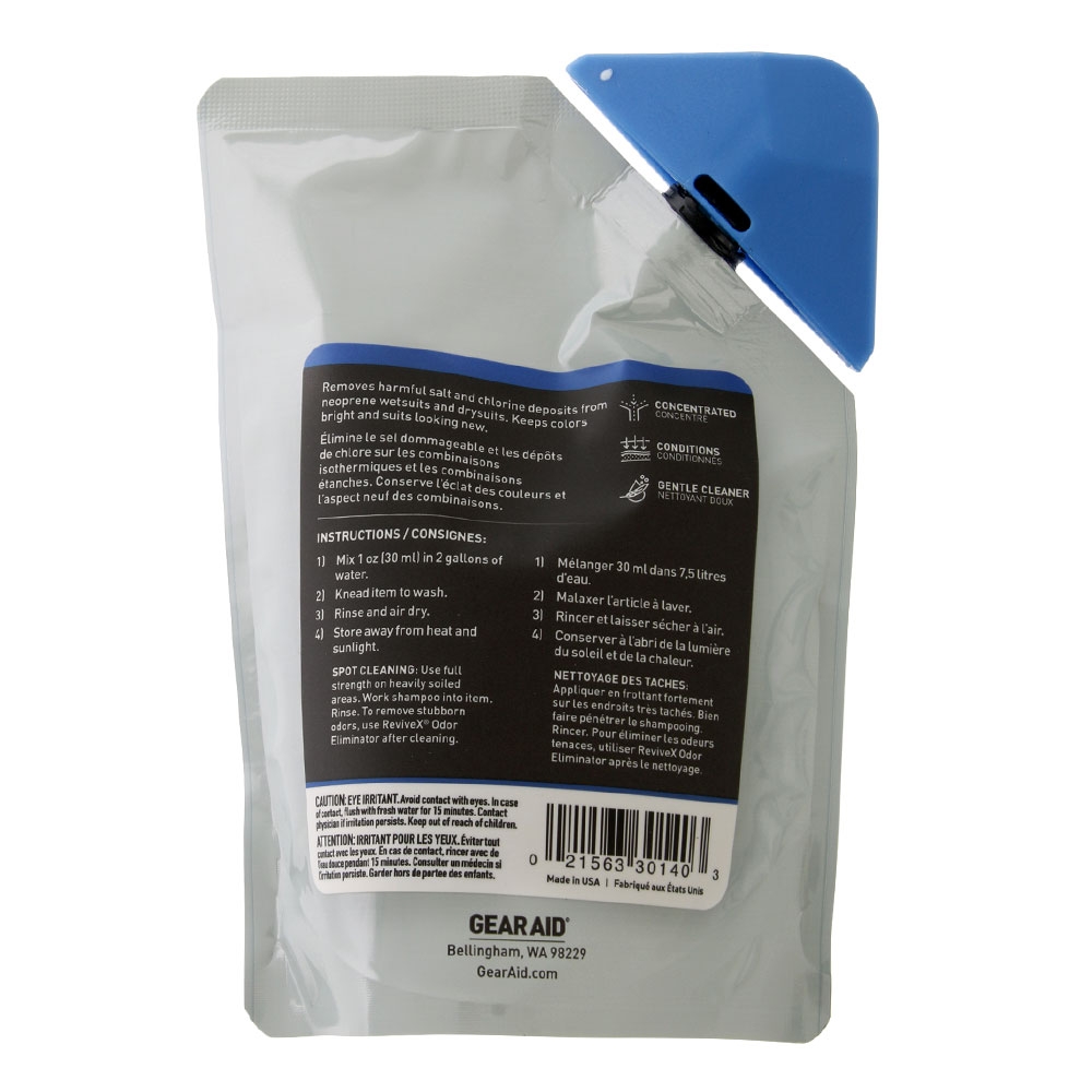 Gear Aid Revivex Wetsuit and Drysuit Shampoo 10oz