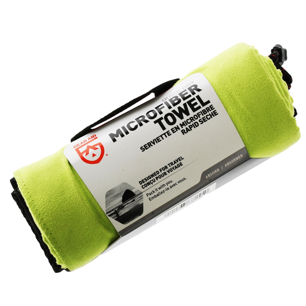 Gear Aid Quick Dry Microfibre Towel Green 76.2 x 127cm