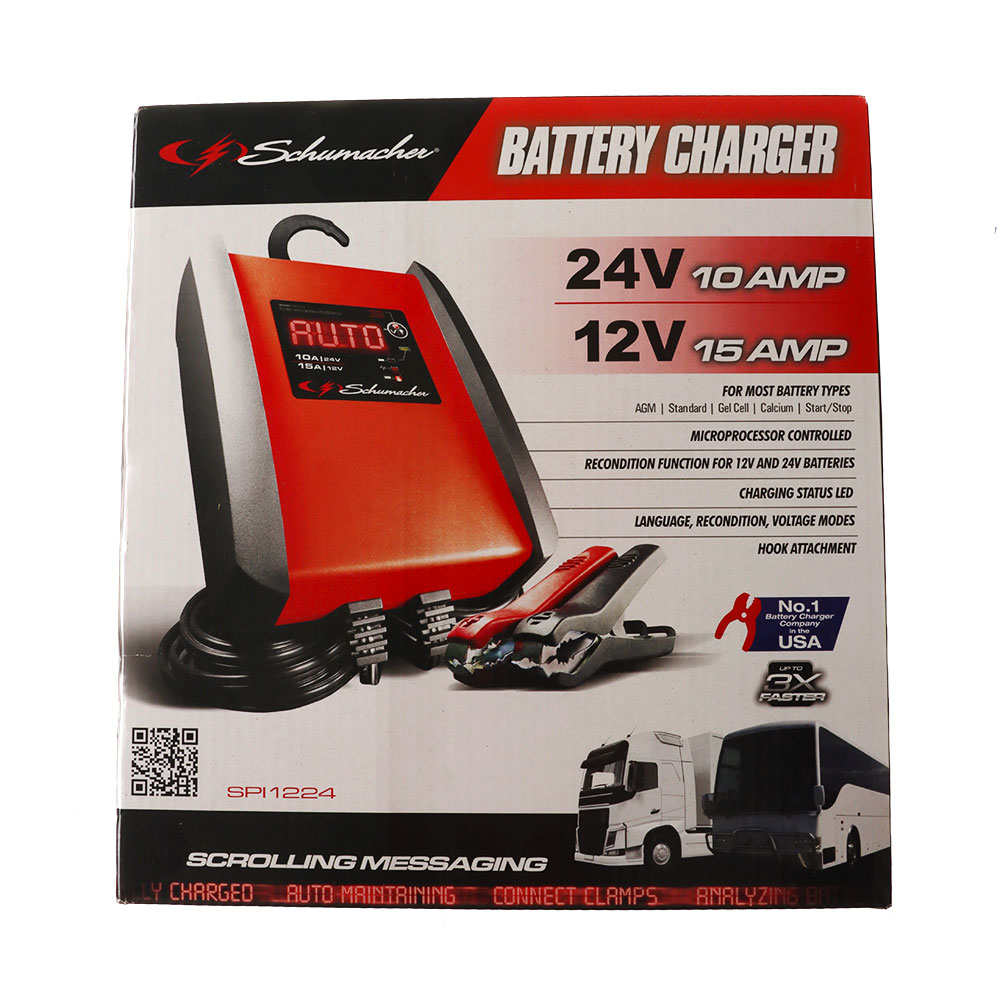 Schumacher SPI1224 Battery Charger 12/24V 15A