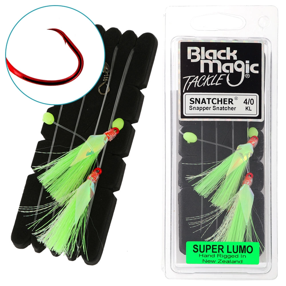 Black Magic Snapper Snatcher Flasher Rig 4/0 Black Magic Snapper Snatcher Flasher Rig 4/0
