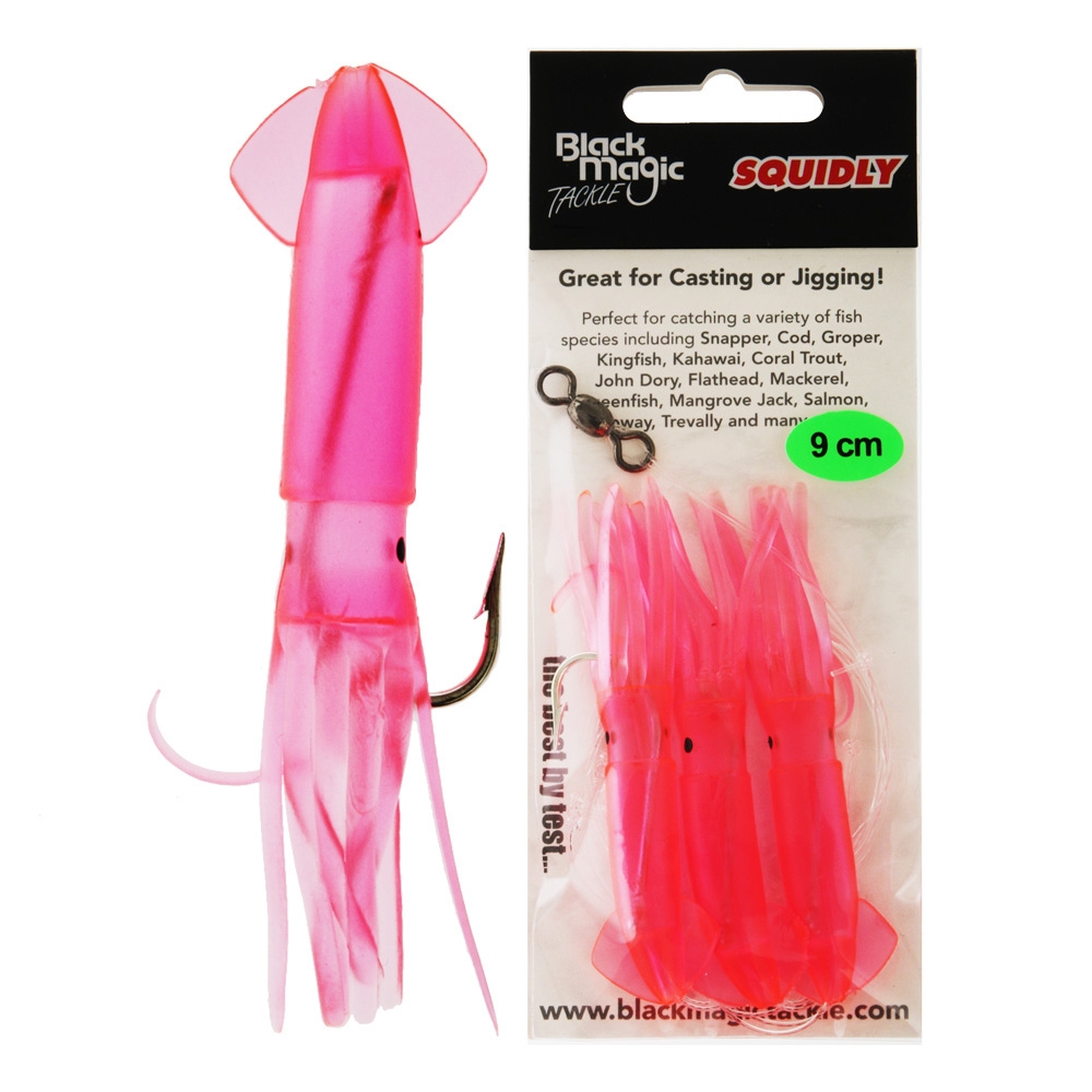 Black Magic Squidly Rig 9cm Candy