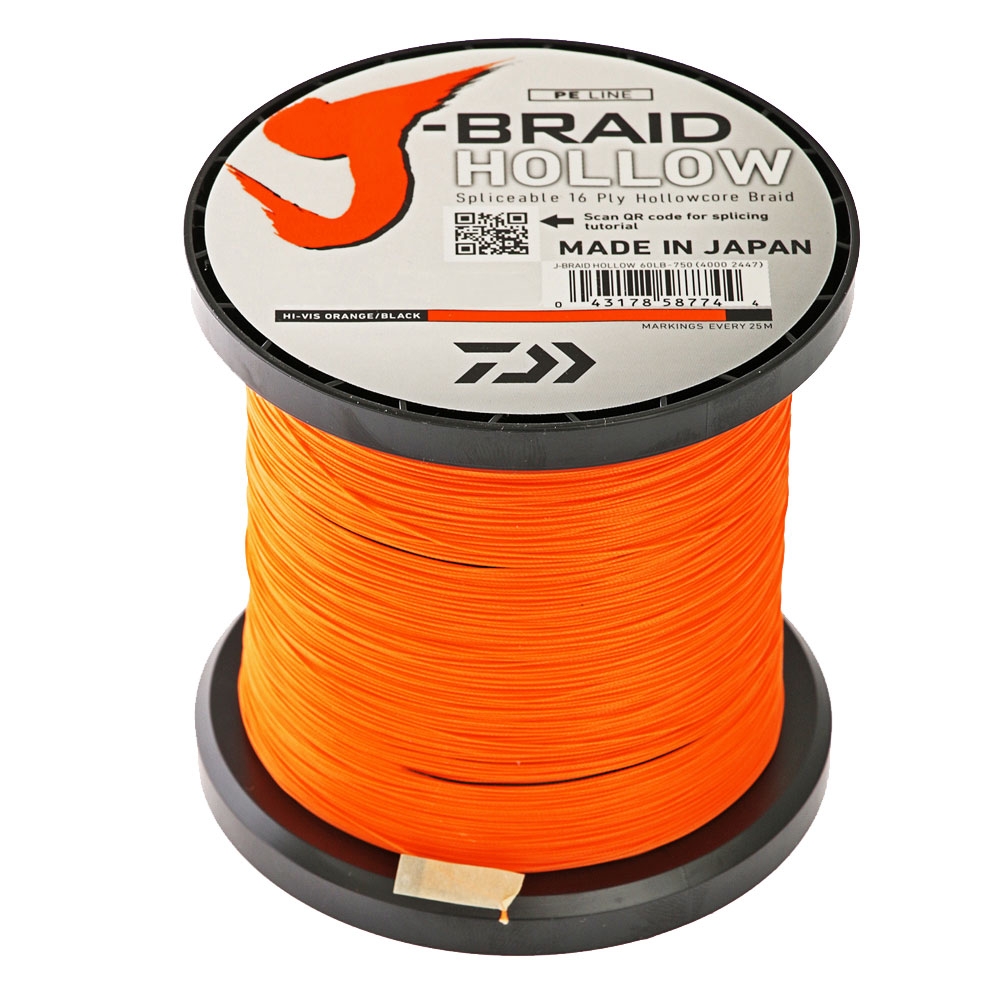 Daiwa J-Braid Hollow Braid 750m