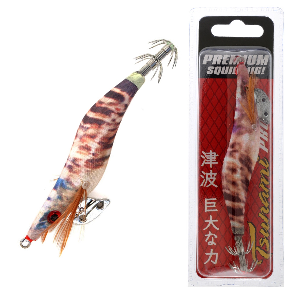 Tsunami Pro Squid Jig 3.0 Fish Skin Pink
