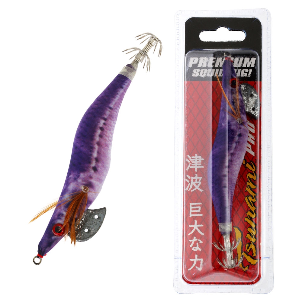 Tsunami Pro Squid Jig 3.0 Fish Skin Blue Mackerel