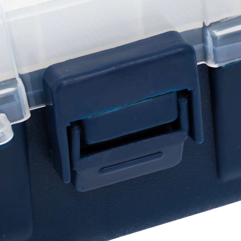 Jarvis Walker 2 Tray Clear Top Tackle Box