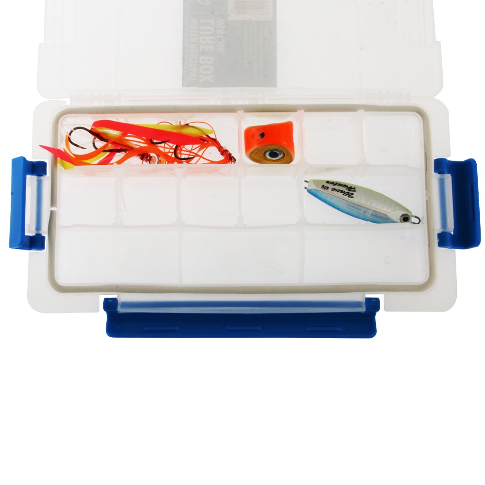 Jarvis Walker Waterproof Lure Box Tackle Tray 25x12cm