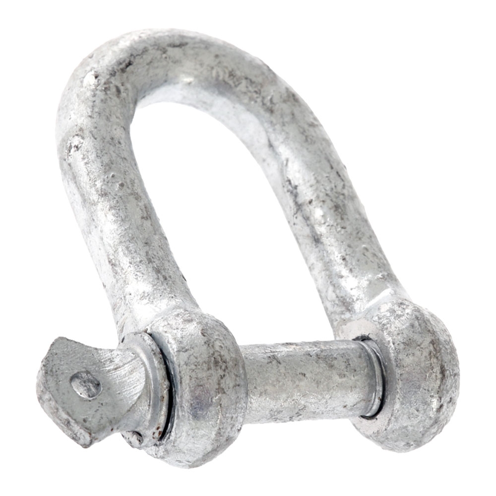 Jarvis Marine Galvanised D Shackle 10mm