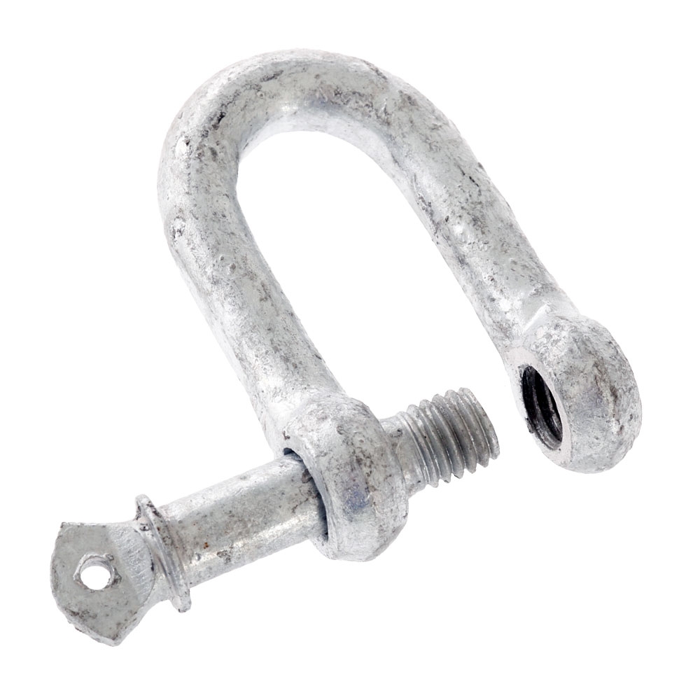 Jarvis Marine Galvanised D Shackle 10mm