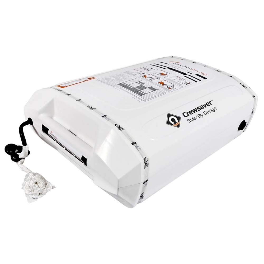 Crewsaver 4-Man ISO Ocean Offshore Life Raft Over 24hr Container