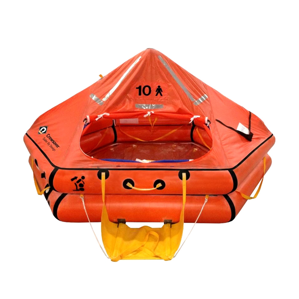 Crewsaver 6-Man ISO Ocean Offshore Life Raft Over 24hr Container