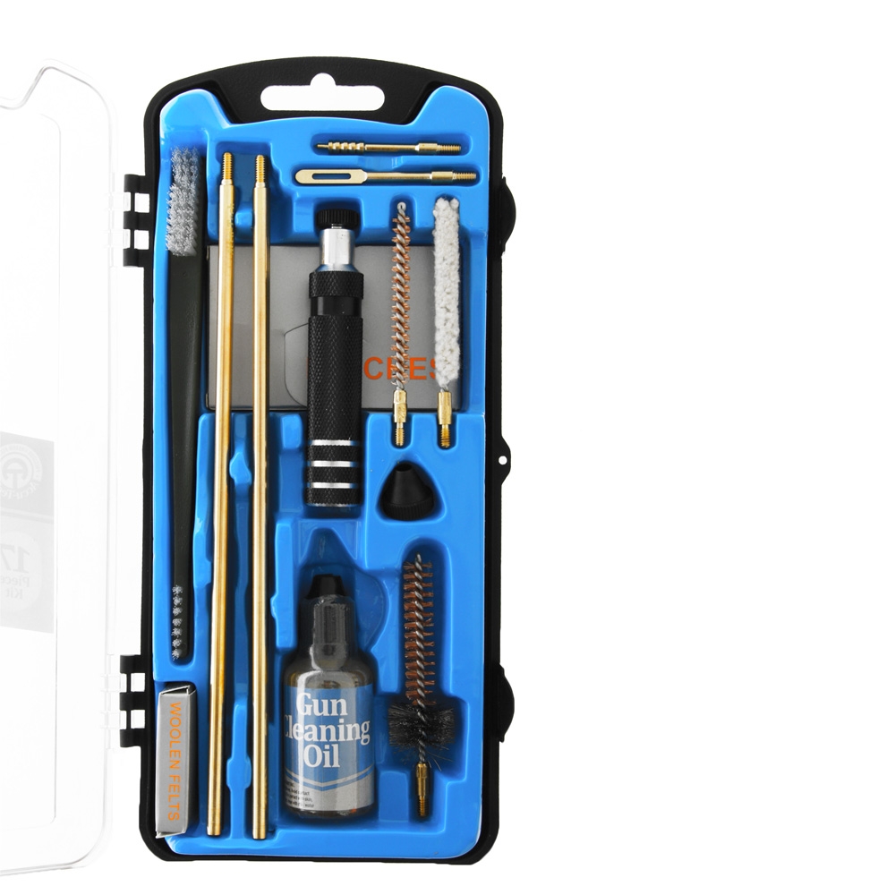 Accu-Tech 17-Piece Cleaning Kit for .22 / .223 Calibre Firearms