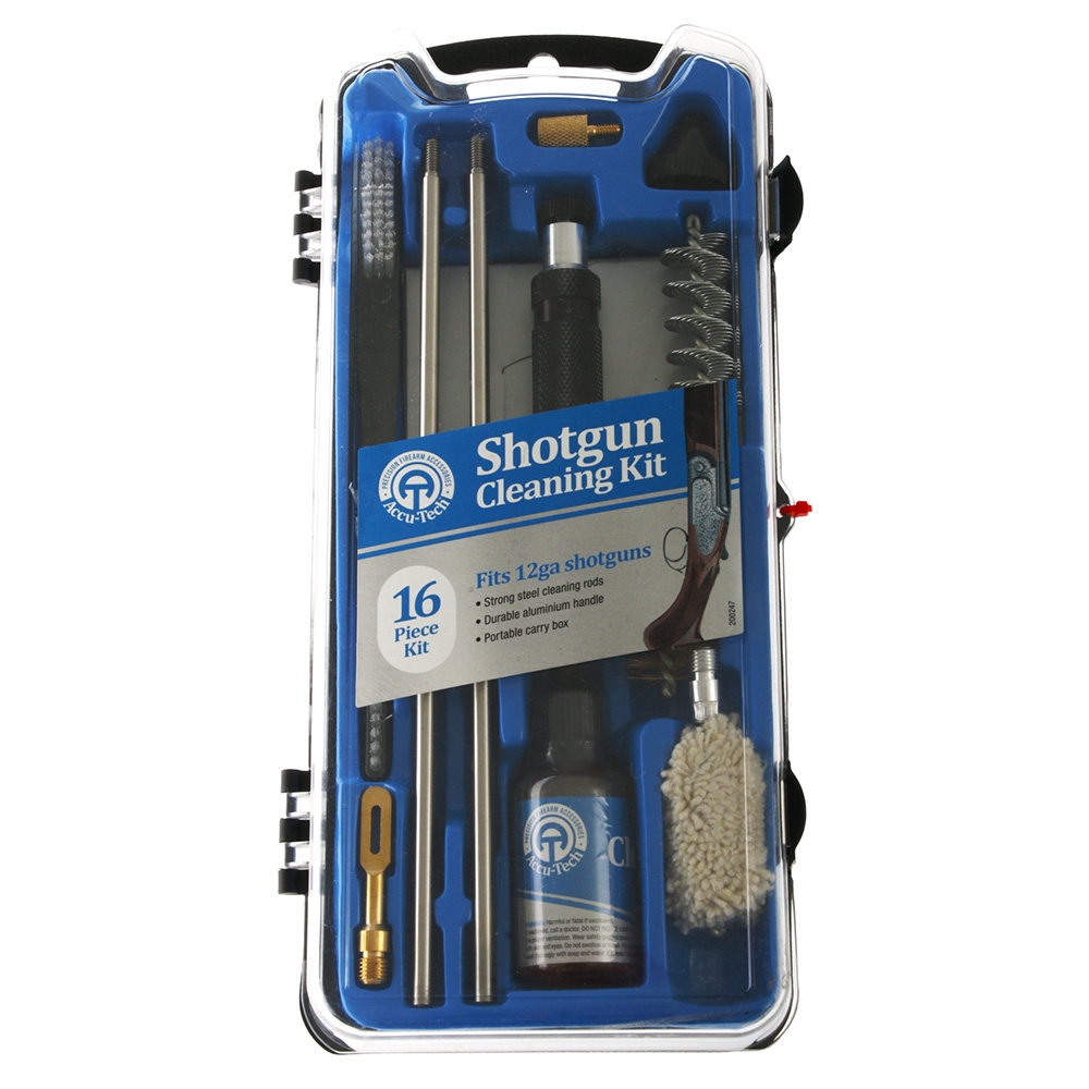 Accu-Tech 16-Piece Cleaning Kit for 12 Gauge Shotguns