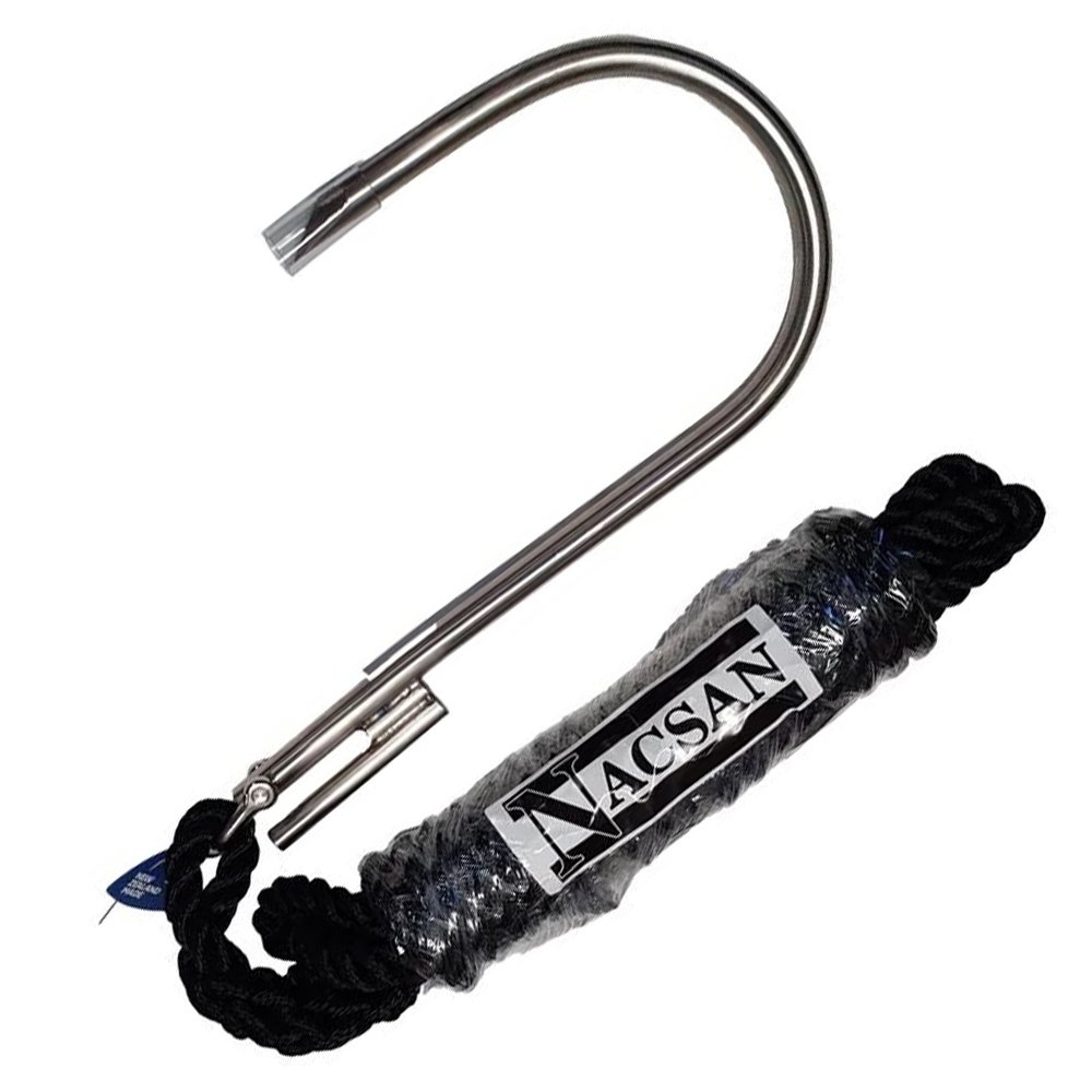 Nacsan Flying Gaff with 6m Rope L 195mm Gape
