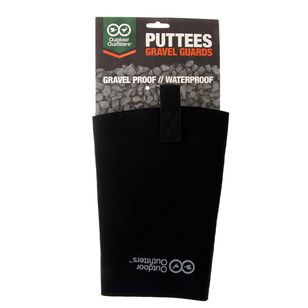 Outdoor Outfitters Neoprene Puttees Gravel Guard Black