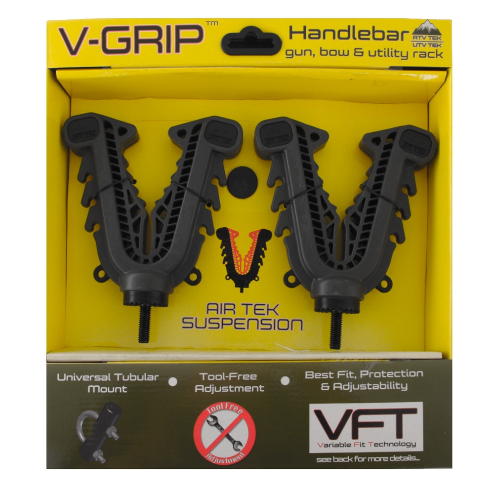 ATV-TEK V-Grip Handlebar Single Utility Rack