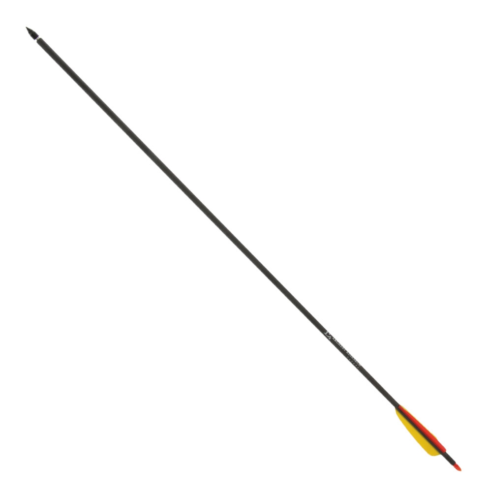 Ek Archery Black Carbon Arrows 30in 6 Pack