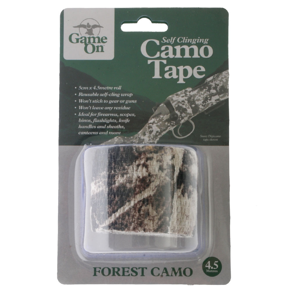 Game On Camo Wrap Tape Forest 5cm x 4.5m