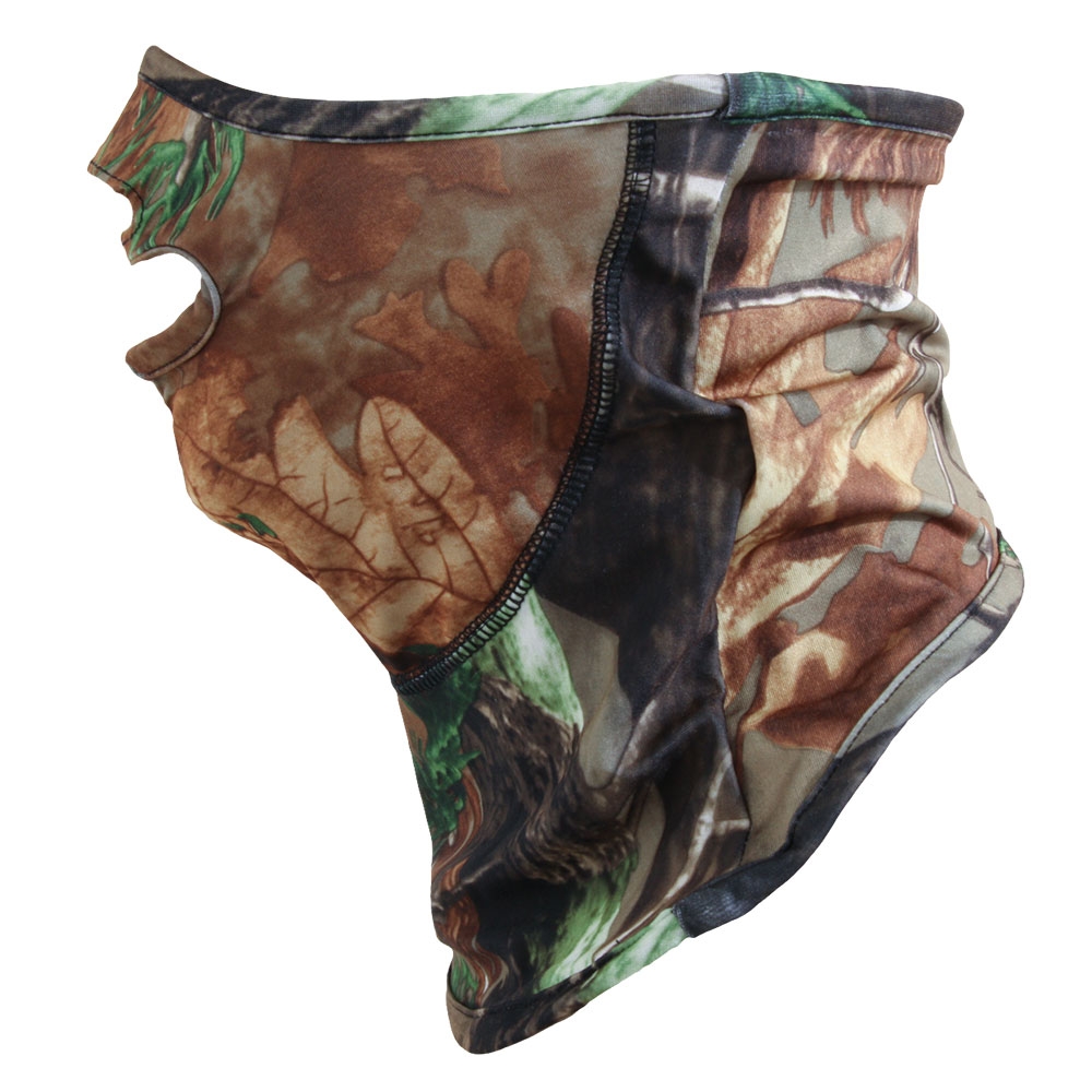 Outdoor Outfitters Stretch Fit Half Mask Forest Camo
